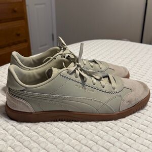 PUMA x Porsche Design “Turbo” Leather Sneakers | Gray Gum Sole | Men’s 11.5